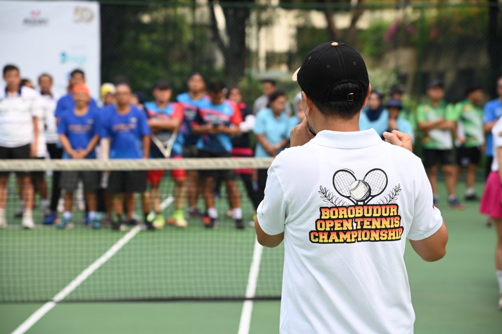 Borobudur Open Tennis Championship 2023 Kembali hadir Ramaikan Rangkaian Menuju Ulang Tahun Hotel Borobudur Jakarta ke-50